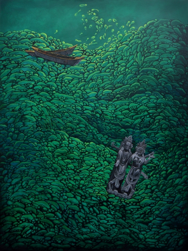 The Undeniable on canvas 36x48 inch 2018 Available